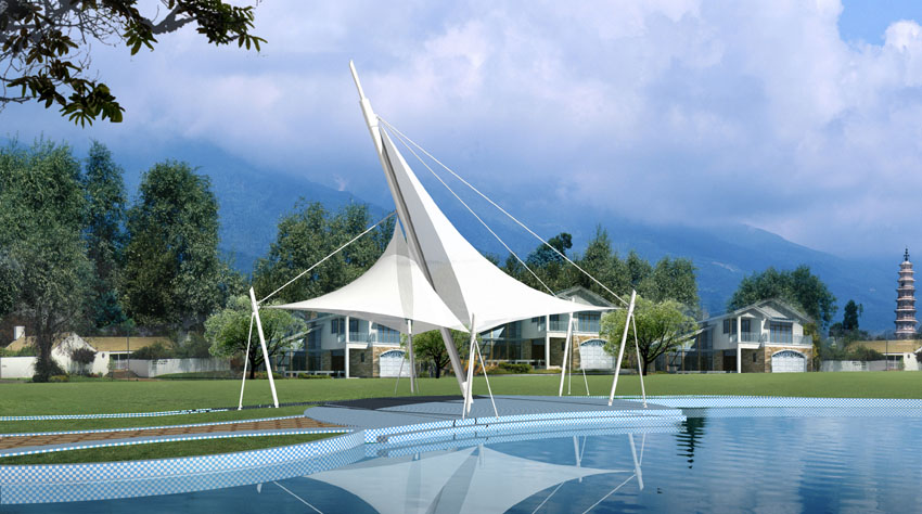 污水池密封張拉膜